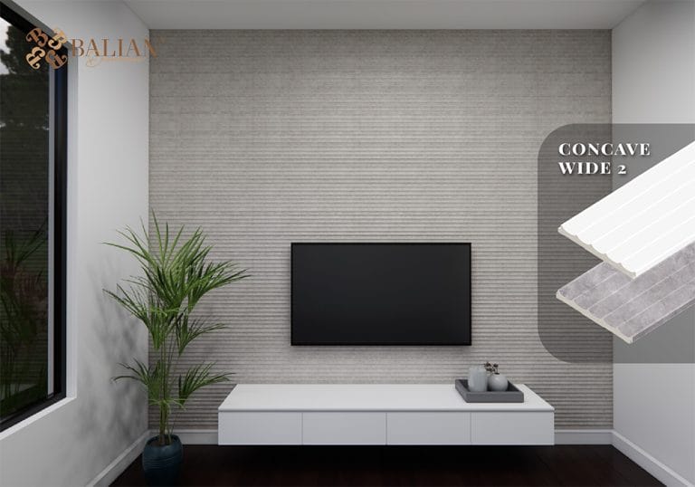 Tipe Balian Wall Panel Concave Widel 2